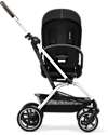 Cybex Passeggino Eezy S Twist+ 2 - Versione Plus - Moon Black/Black - Rotazione Fronte Strada/Genitore - dalla Nascita Passeggini Leggeri