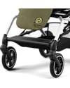Cybex Passeggino Eezy S Twist+ 2 - Versione Plus - Nature Green/Green - Rotazione Fronte Strada/Genitore - dalla Nascita Passeggini Leggeri