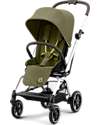 Cybex Passeggino Eezy S Twist+ 2 - Versione Plus - Nature Green/Green - Rotazione Fronte Strada/Genitore - dalla Nascita Passeggini Leggeri