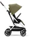 Cybex Passeggino Eezy S Twist+ 2 - Versione Plus - Nature Green/Green - Rotazione Fronte Strada/Genitore - dalla Nascita Passeggini Leggeri