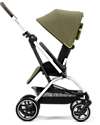 Cybex Passeggino Eezy S Twist+ 2 - Versione Plus - Nature Green/Green - Rotazione Fronte Strada/Genitore - dalla Nascita Passeggini Leggeri