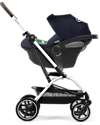 Cybex Passeggino Eezy S Twist+ 2 - Versione Plus - Ocean Blue/Navy Blue - Rotazione Fronte Strada/Genitore - dalla Nascita Passeggini Leggeri
