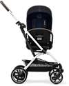 Cybex Passeggino Eezy S Twist+ 2 - Versione Plus - Ocean Blue/Navy Blue - Rotazione Fronte Strada/Genitore - dalla Nascita Passeggini Leggeri