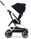 Cybex Passeggino Eezy S Twist+ 2 - Versione Plus - Ocean Blue/Navy Blue - Rotazione Fronte Strada/Genitore - dalla Nascita Passeggini Leggeri