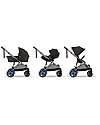 Cybex Passeggino Elettrico E-Gazelle S - Chocolate Brown - dalla Nascita ai 4 Anni - Multifunzionale Passeggini Gemellari