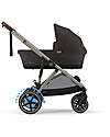 Cybex Passeggino Elettrico E-Gazelle S - Chocolate Brown - dalla Nascita ai 4 Anni - Multifunzionale Passeggini Gemellari
