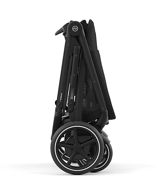 Cybex Passeggino Elettrico E-Gazelle S - Nero - dalla Nascita ai 4 Anni - Multifunzionale Passeggini Gemellari
