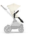 Cybex Passeggino EOS Lux 2-in-1 con Attacchi Intercambiabili: da Navicella a Seduta - Tortora Seashell Beige - dalla Nascita ai 4 Anni! Passeggini Trio e Duo