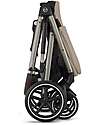 Cybex Passeggino Gazelle S - Almond Beige - dalla Nascita ai 4 Anni - Multifunzionale Passeggini Gemellari