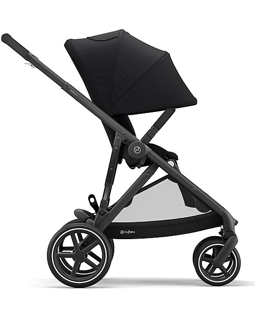 Cybex Passeggino Gazelle S - Black/Deep Black - Doppio Cestello o Fratellare! Passeggini Gemellari