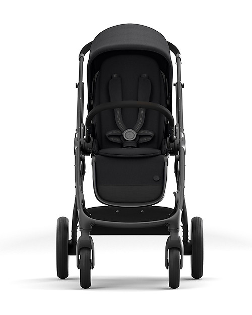 Cybex Passeggino Gazelle S - Black/Deep Black - Doppio Cestello o Fratellare! Passeggini Gemellari