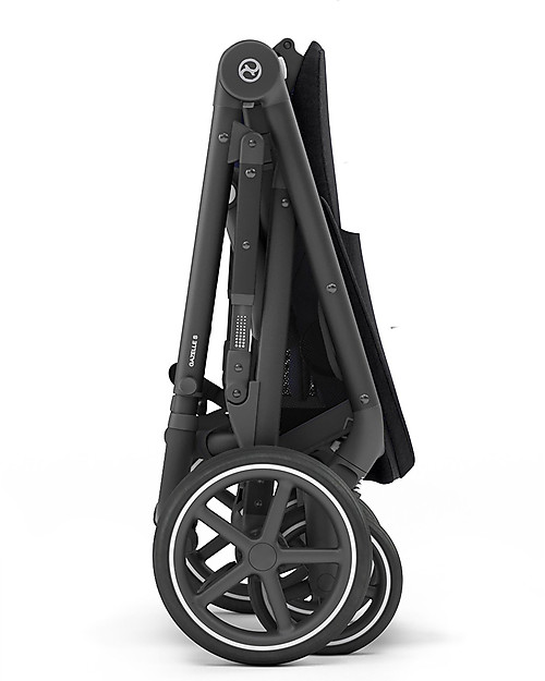 Cybex Passeggino Gazelle S - Black/Deep Black - Doppio Cestello o Fratellare! Passeggini Gemellari