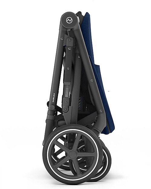 Cybex Passeggino Gazelle S - Black/Navy Blue - Doppio Cestello o Fratellare! Passeggini Gemellari