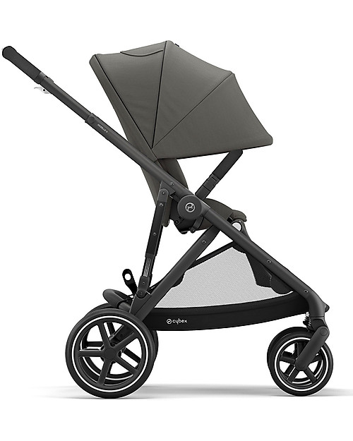 Cybex Passeggino Gazelle S - Black/Soho Grey - Doppio Cestello o Fratellare! Passeggini Gemellari