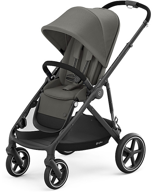 Cybex Passeggino Gazelle S - Black/Soho Grey - Doppio Cestello o Fratellare! Passeggini Gemellari