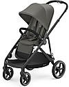 Cybex Passeggino Gazelle S - Black/Soho Grey - Doppio Cestello o Fratellare! Passeggini Gemellari