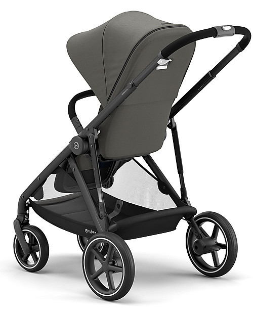 Cybex Passeggino Gazelle S - Black/Soho Grey - Doppio Cestello o Fratellare! Passeggini Gemellari
