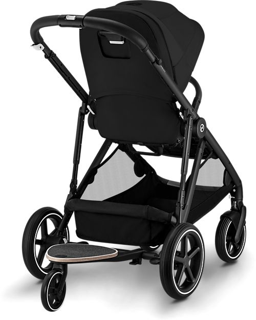 Cybex Passeggino Gazelle S - Nero-Moon Black - dalla Nascita ai 4 Anni - Multifunzionale Passeggini Gemellari