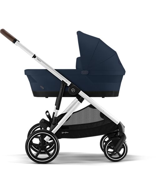 Cybex Passeggino Gazelle S - Ocean Blue - dalla Nascita ai 4 Anni - Multifunzionale Passeggini Gemellari