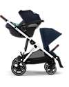 Cybex Passeggino Gazelle S - Ocean Blue - dalla Nascita ai 4 Anni - Multifunzionale Passeggini Gemellari