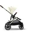 Cybex Passeggino Gazelle S - Seashell Beige - dalla Nascita ai 4 Anni - Multifunzionale Passeggini Gemellari