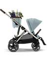 Cybex Passeggino Gazelle S - Sky Blue - dalla Nascita ai 4 Anni - Multifunzionale Passeggini Gemellari