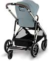 Cybex Passeggino Gazelle S - Sky Blue - dalla Nascita ai 4 Anni - Multifunzionale Passeggini Gemellari
