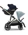 Cybex Passeggino Gazelle S - Sky Blue - dalla Nascita ai 4 Anni - Multifunzionale Passeggini Gemellari
