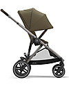 Cybex Passeggino Gazelle S - Taupe/Classic Beige - Doppio Cestello o Fratellare! Passeggini Gemellari