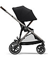 Cybex Passeggino Gazelle S - Taupe/Deep Black - Doppio Cestello o Fratellare! Passeggini Gemellari