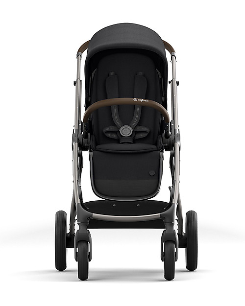 Cybex Passeggino Gazelle S - Taupe/Deep Black - Doppio Cestello o Fratellare! Passeggini Gemellari