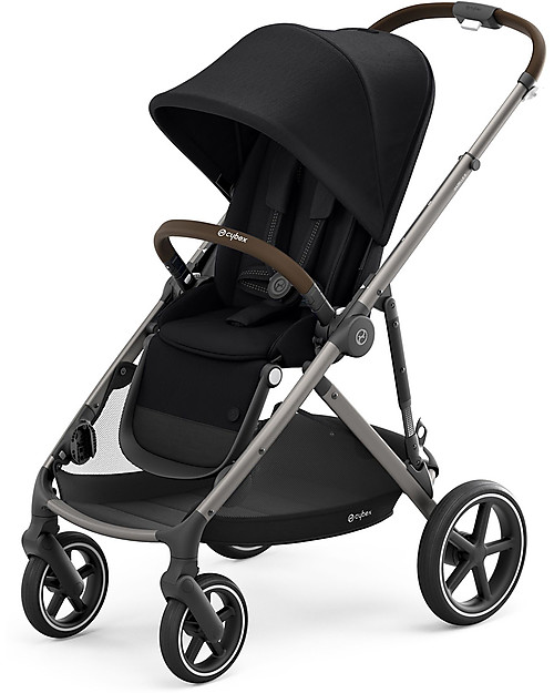 Cybex Passeggino Gazelle S - Taupe/Deep Black - Doppio Cestello o Fratellare! Passeggini Gemellari