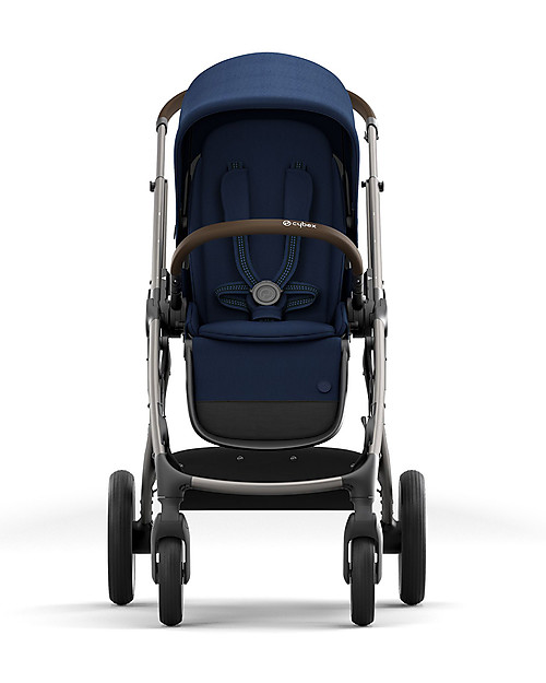Cybex Passeggino Gazelle S - Taupe/Navy Blue - Doppio Cestello o Fratellare! Passeggini Gemellari
