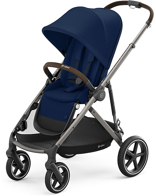 Cybex Passeggino Gazelle S - Taupe/Navy Blue - Doppio Cestello o Fratellare! Passeggini Gemellari