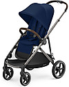Cybex Passeggino Gazelle S - Taupe/Navy Blue - Doppio Cestello o Fratellare! Passeggini Gemellari