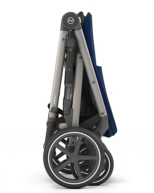 Cybex Passeggino Gazelle S - Taupe/Navy Blue - Doppio Cestello o Fratellare! Passeggini Gemellari