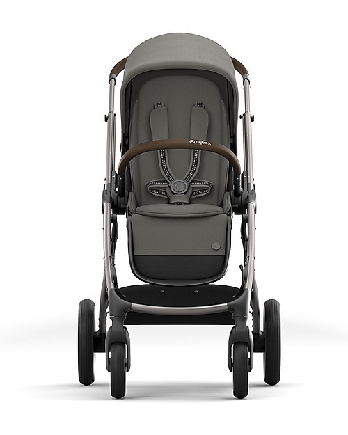 Cybex Passeggino Gazelle S - Taupe/Soho Grey - Doppio Cestello o Fratellare! Passeggini Gemellari