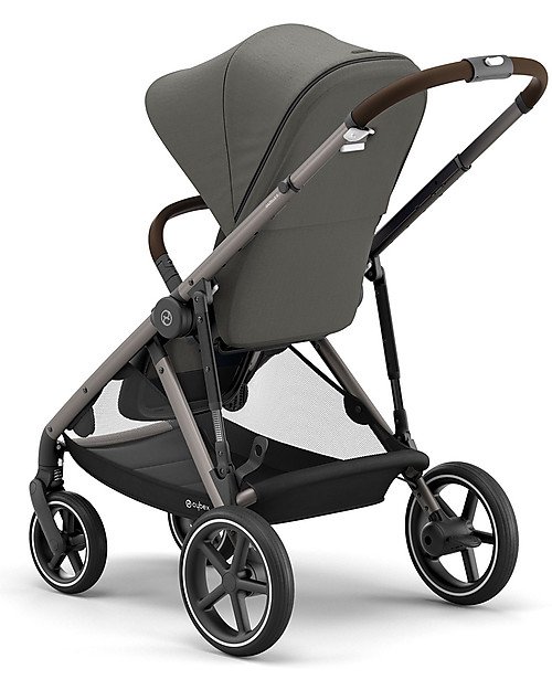 Cybex Passeggino Gazelle S - Taupe/Soho Grey - Doppio Cestello o Fratellare! Passeggini Gemellari