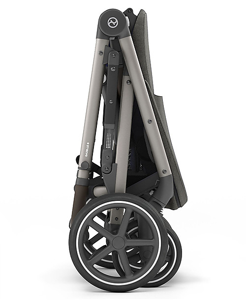 Cybex Passeggino Gazelle S - Taupe/Soho Grey - Doppio Cestello o Fratellare! Passeggini Gemellari