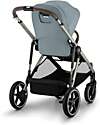 Cybex Passeggino Gazelle S - Telaio Tortora - Stormy Blue - dalla Nascita ai 4 Anni - Multifunzionale Passeggini Gemellari