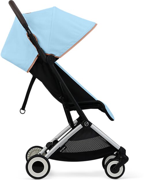 Cybex Passeggino Leggero Orfeo - Beach Blue - Comfort Compatto dalla Nascita ai 4 anni! Passeggini Leggeri