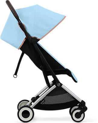 Cybex Passeggino Leggero Orfeo - Beach Blue - Comfort Compatto dalla Nascita ai 4 anni! Passeggini Leggeri