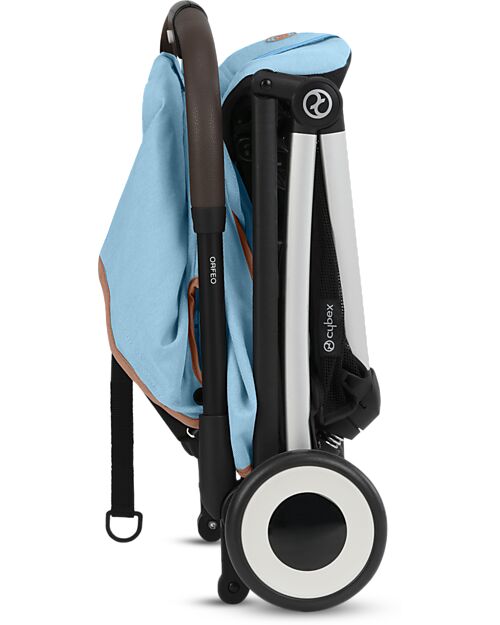 Cybex Passeggino Leggero Orfeo - Beach Blue - Comfort Compatto dalla Nascita ai 4 anni! Passeggini Leggeri