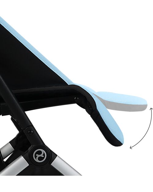 Cybex Passeggino Leggero Orfeo - Beach Blue - Comfort Compatto dalla Nascita ai 4 anni! Passeggini Leggeri