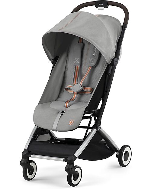 Cybex Passeggino Leggero Orfeo - Lava Grey - Comfort Compatto dalla Nascita ai 4 anni! Passeggini Leggeri
