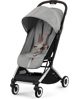 Cybex Passeggino Leggero Orfeo - Lava Grey - Comfort Compatto dalla Nascita ai 4 anni! Passeggini Leggeri