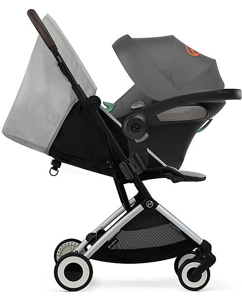 Cybex Passeggino Leggero Orfeo - Lava Grey - Comfort Compatto dalla Nascita ai 4 anni! Passeggini Leggeri