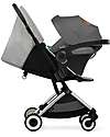 Cybex Passeggino Leggero Orfeo - Lava Grey - Comfort Compatto dalla Nascita ai 4 anni! Passeggini Leggeri