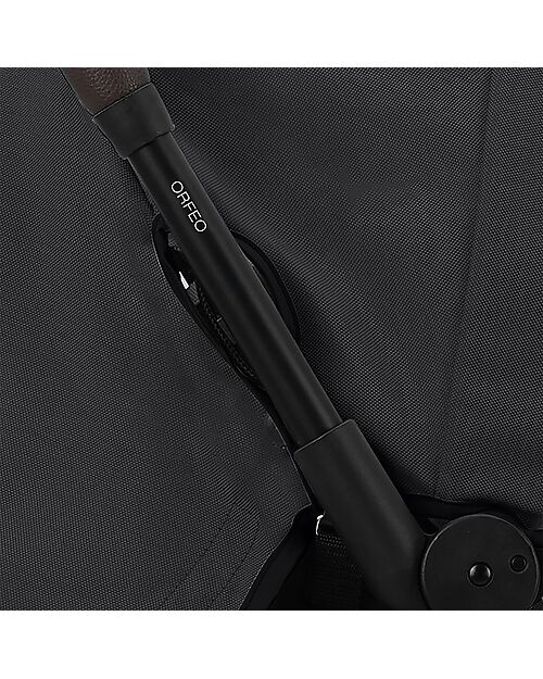 Cybex Passeggino Leggero Orfeo - Moon Black - Comfort Compatto dalla Nascita ai 4 anni! Passeggini Leggeri