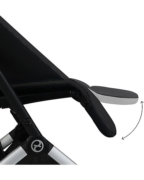 Cybex Passeggino Leggero Orfeo - Moon Black - Comfort Compatto dalla Nascita ai 4 anni! Passeggini Leggeri